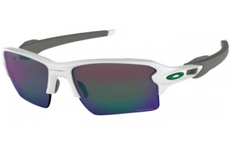 Gafas de Sol - Oakley - FLAK 2.0 XL OO9188 - 9188-92 POLISHED WHITE // PRIZM JADE