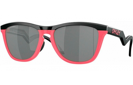 Lunettes de soleil - Oakley - FROGSKINS HYBRID OO9289 - 9289-04 MATTE BLACK NEON PINK // PRIZM BLACK