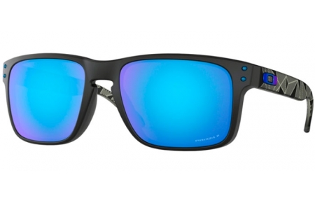 Gafas de Sol - Oakley - HOLBROOK OO9102 - 9102-H0 MATTE BLACK PRIZMATIC // PRIZM SAPPHIRE POLARIZED