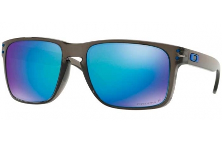 Sunglasses - Oakley - HOLBROOK XL OO9417 - 9417-09 GREY SMOKE // PRIZM SAPPHIRE POLARIZED