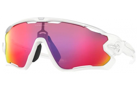 Sunglasses - Oakley - JAWBREAKER OO9290 - 9290-55 POLISHED WHITE // PRIZM ROAD