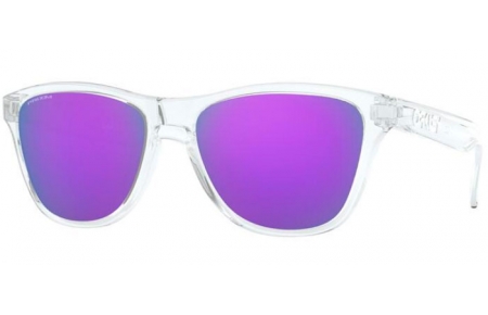 Frames Junior - Oakley Junior - FROGSKINS XS OJ9006 - 9006-14 POLISHED CLEAR // PRIZM VIOLET