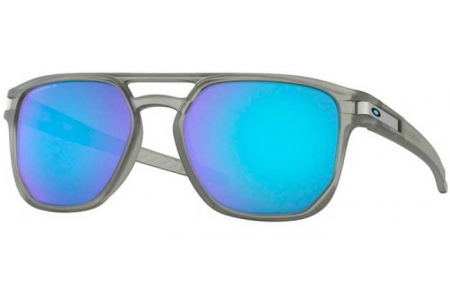 Lunettes de soleil - Oakley - LATCH BETA OO9436 - 9436-06 MATTE GREY INK // PRIZM SAPPHIRE POLARIZED