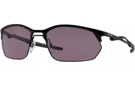 Lunettes de soleil - Oakley - WIRE TAP 2.0 OO4145 - 4145-01 SATIN BLACK // PRIZM GREY