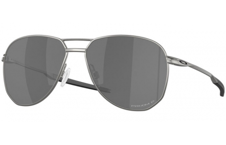 Sunglasses - Oakley - CONTRAIL TI OO6050 - 6050-03 SATIN CHROME // PRIZM BLACK MIRROR POLARIZED