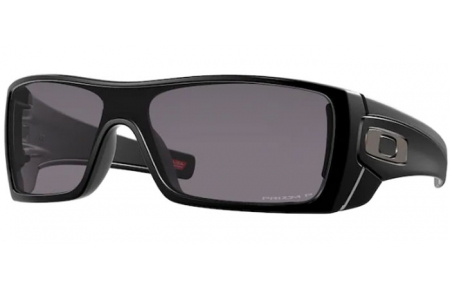 Lunettes de soleil - Oakley - BATWOLF OO9101 - 9101-68 MATTE BLACK // PRIZM GREY POLARIZED