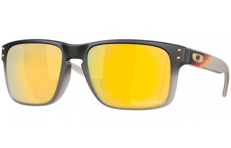 Sunglasses - Oakley - HOLBROOK OO9102 - 9102-AH TLD BLACK FADE // PRIZM 24K POLARIZED