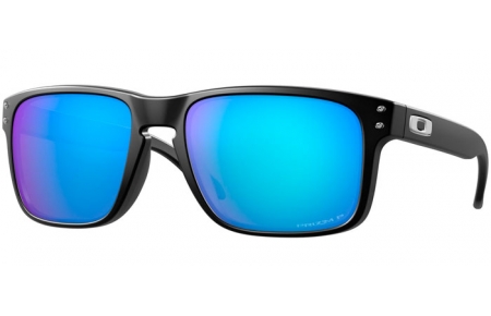 Gafas de Sol - Oakley - HOLBROOK OO9102 - 9102-F0 MATTE BLACK // PRIZM SAPPHIRE POLARIZED