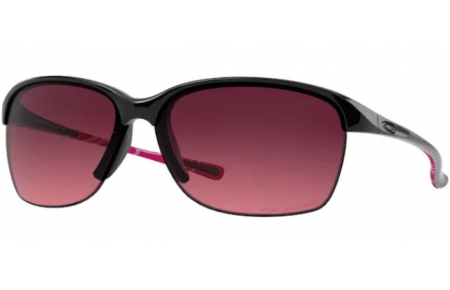 Sunglasses - Oakley - UNSTOPPABLE OO9191 - 9191-10 POLISHED BLACK // ROSE GRADIENT POLARIZED