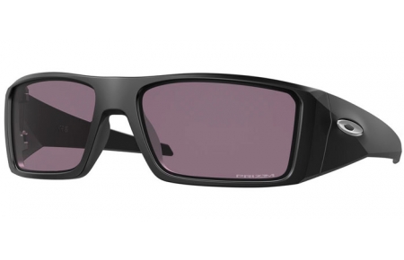 Lunettes de soleil - Oakley - HELIOSTAT OO9231 - 9231-01 MATTE BLACK // PRIZM GREY