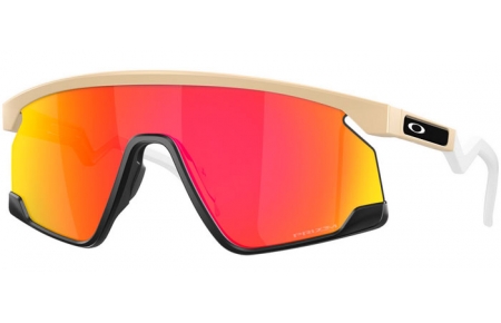Sunglasses - Oakley - BXTR OO9280 - 9280-04 DESERT MATTE AND CINNAMON // PRIZM RUBY