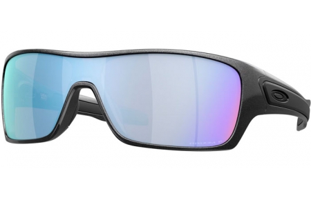 Sunglasses - Oakley - TURBINE ROTOR OO9307 - 9307-09 STEEL GREY // PRIZM DEEP H20 POLARIZED