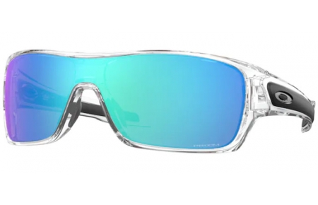 Lunettes de soleil - Oakley - TURBINE ROTOR OO9307 - 9307-29 POLISHED CLEAR // PRIZM SAPPHIRE