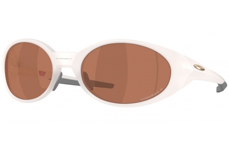 Lunettes de soleil - Oakley - EYEJACKET REDUX OO9438 - 9438-24 MATTE TRANSPARENT MIST // PRIZM TUNGSTEN POLARIZED