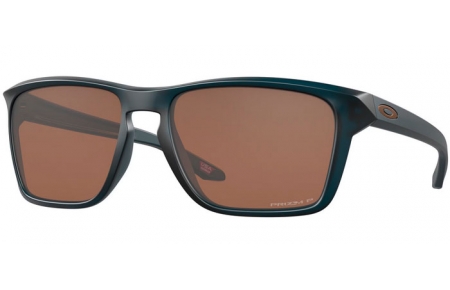 Sunglasses - Oakley - SYLAS OO9448 - 9448-35 MATTE TORTOISE BROWN // PRIZM TUNGSTEN POLARIZED