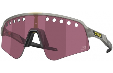 Sunglasses - Oakley - SUTRO LITE SWEEP OO9465 - 9465-32 TOUR DE FRANCE MATTE GREY INK // PRIZM ROAD BLACK