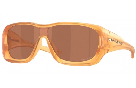 Gafas de Sol - Oakley - DE LA SALLE OO9493 - 9493-04 MATTE TRANSPARENT LIGHT CURRY // PRIZM TUNGSTEN
