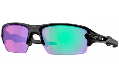 Sunglasses - Oakley - FLAK 2.0 S OO9511 - 9511-01 POLISHED BLACK // PRIZM GOLF