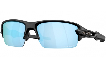 Lunettes de soleil - Oakley - FLAK 2.0 S OO9511 - 9511-05 MATTE BLACK // PRIZM DEEP WATER POLARIZED