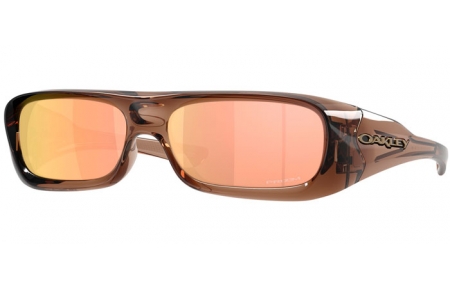 Gafas de Sol - Oakley - PERMIAN OO9520 - 9520-03 TRANSPARENT BROWN // PRIZM ROSE GOLD