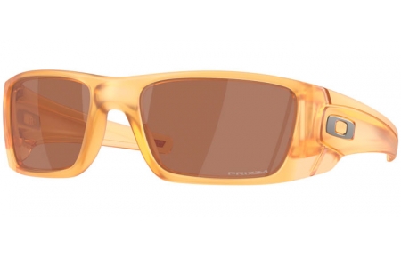 Sunglasses - Oakley - FUEL CELL OO9096 - 9096-N1 MATTE TRANSPARENT LIGHT MUSTARD // PRIZM TUNGSTEN