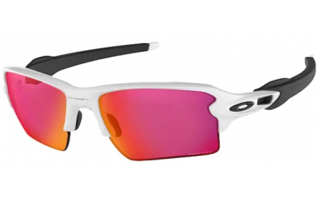 Sunglasses - Oakley - FLAK 2.0 XL OO9188 - 9188-03 POLISHED WHITE // PRIZM FIELD