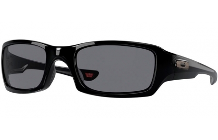 Gafas de Sol - Oakley - FIVES SQUARED OO9238 - 9238-04 POLISHED BLACK // GREY