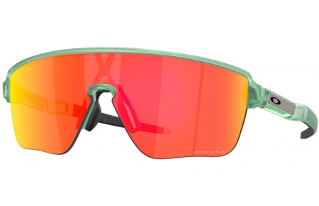 Lunettes de soleil - Oakley - CORRIDOR SQ OO9415 - 9415-06 MATTE TRANSPARENT JADE // PRIZM RUBY