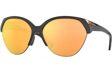 Lunettes de soleil - Oakley - TRAILING POINT OO9447 - 9447-03 MATTE BLACK // PRIZM ROSE GOLD POLARIZED