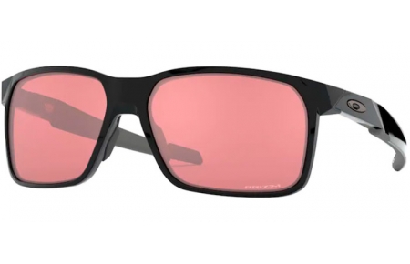 Sunglasses - Oakley - PORTAL X OO9460 - 9460-02 POLISHED BLACK // PRIZM DARK GOLF