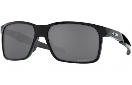 Sunglasses - Oakley - PORTAL X OO9460 - 9460-06 POLISHED BLACK // PRIZM BLACK POLARIZED