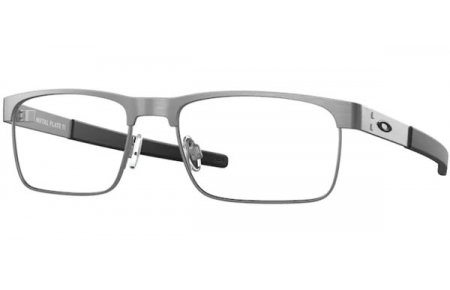 Lunettes de vue - Oakley Prescription Eyewear - OX5153 METAL PLATE TI - 5153-03 SATIN BRUSHED CHROME