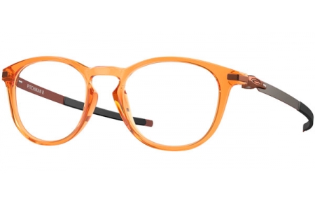 Lunettes de vue - Oakley Prescription Eyewear - OX8105 PITCHMAN R - 8105-24 POLISHED TRANSLUCENT GINGER