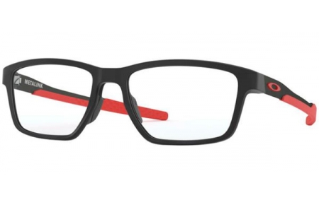 Frames - Oakley Prescription Eyewear - OX8153 METALINK - 8153-06 SATIN BLACK RED