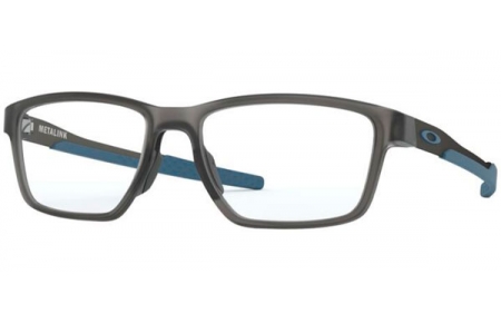 Lunettes de vue - Oakley Prescription Eyewear - OX8153 METALINK - 8153-07 SATIN GREY SMOKE