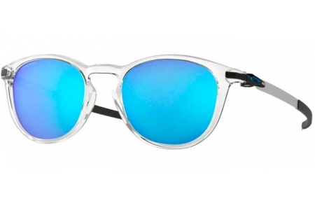 Lunettes de soleil - Oakley - PITCHMAN R OO9439 - 9439-04 POLISHED CLEAR // PRIZM SAPPHIRE