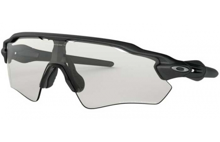 Sunglasses - Oakley - RADAR EV PATH OO9208 - 9208-13 STEEL GREY // CLEAR TO BLACK PHOTOCHROMIC