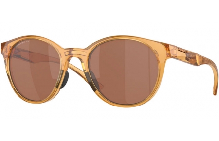 Lunettes de soleil - Oakley - SPINDRIFT OO9474 - 9474-12  TRANSPARENT LIGHT CURRY // PRIZM TUNGSTEN POLARIZED