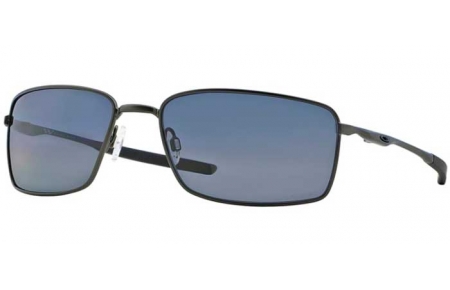 Sunglasses - Oakley - SQUARE WIRE OO4075 - 4075-04 CARBON // GREY POLARIZED