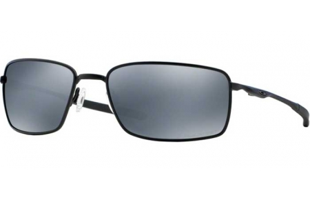Gafas de Sol - Oakley - SQUARE WIRE OO4075 - 4075-05 MATTE BLACK // BLACK IRIDIUM POLARIZED