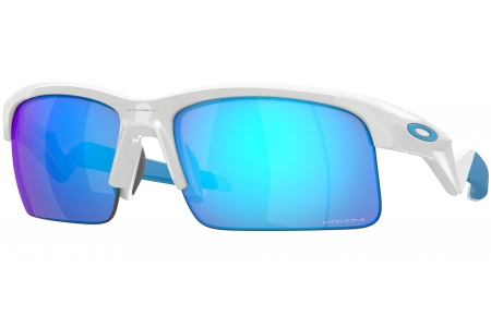 Gafas Junior - Oakley Junior - OJ9013 CAPACITOR - 9013-02  POLISHED WHITE // PRIZM SAPPHIRE