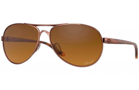 Gafas de Sol - Oakley - FEEDBACK OO4079 - 4079-14 ROSE GOLD // BROWN GRADIENT POLARIZED