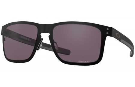 Gafas de Sol - Oakley - OO4123 HOLBROOK METAL - 4123-11 MATTE BLACK // PRIZM GREY