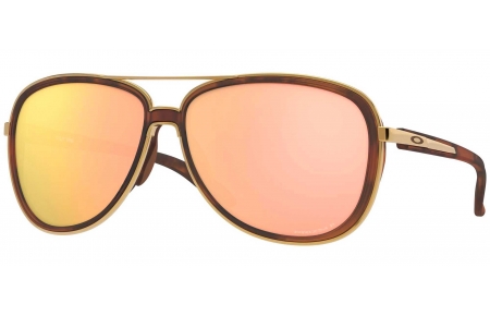 Gafas de Sol - Oakley - OO4129 SPLIT TIME - 4129-14 BROWN TORTOISE GOLD // PRIZM ROSE GOLD POLARIZED