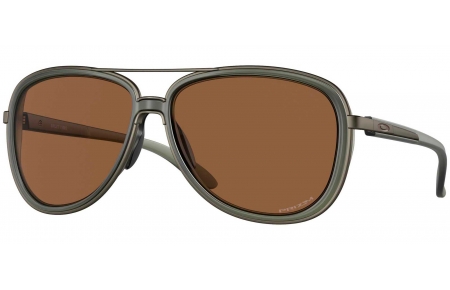 Gafas de Sol - Oakley - OO4129 SPLIT TIME - 4129-25 MATTE OLIVE INK // PRIZM BRONZE