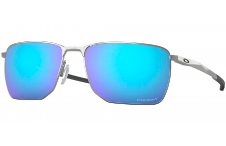 Gafas de Sol - Oakley - OO4142 EJECTOR - 4142-04 SATIN CHROME // PRIZM SAPPHIRE