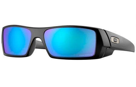 Gafas de Sol - Oakley - OO9014 GASCAN - 9014-50 MATTE BLACK // PRIZM SAPPHIRE POLARIZED