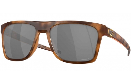 Gafas de Sol - Oakley - OO9100 LEFFINGWELL - 9100-18 MATTE TORTOISE BROWN // PRIZM BLACK POLARIZED