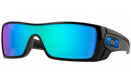 Gafas de Sol - Oakley - OO9101 BATWOLF - 9101-58 POLISHED BLACK // PRIZM SAPPHIRE