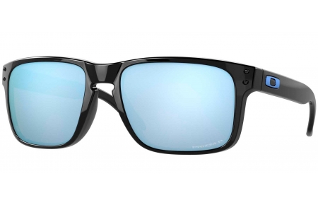 Gafas de Sol - Oakley - OO9102 HOLBROOK - 9102-C1 POLISHED BLACK // PRIZM DEEP H20 POLARIZED